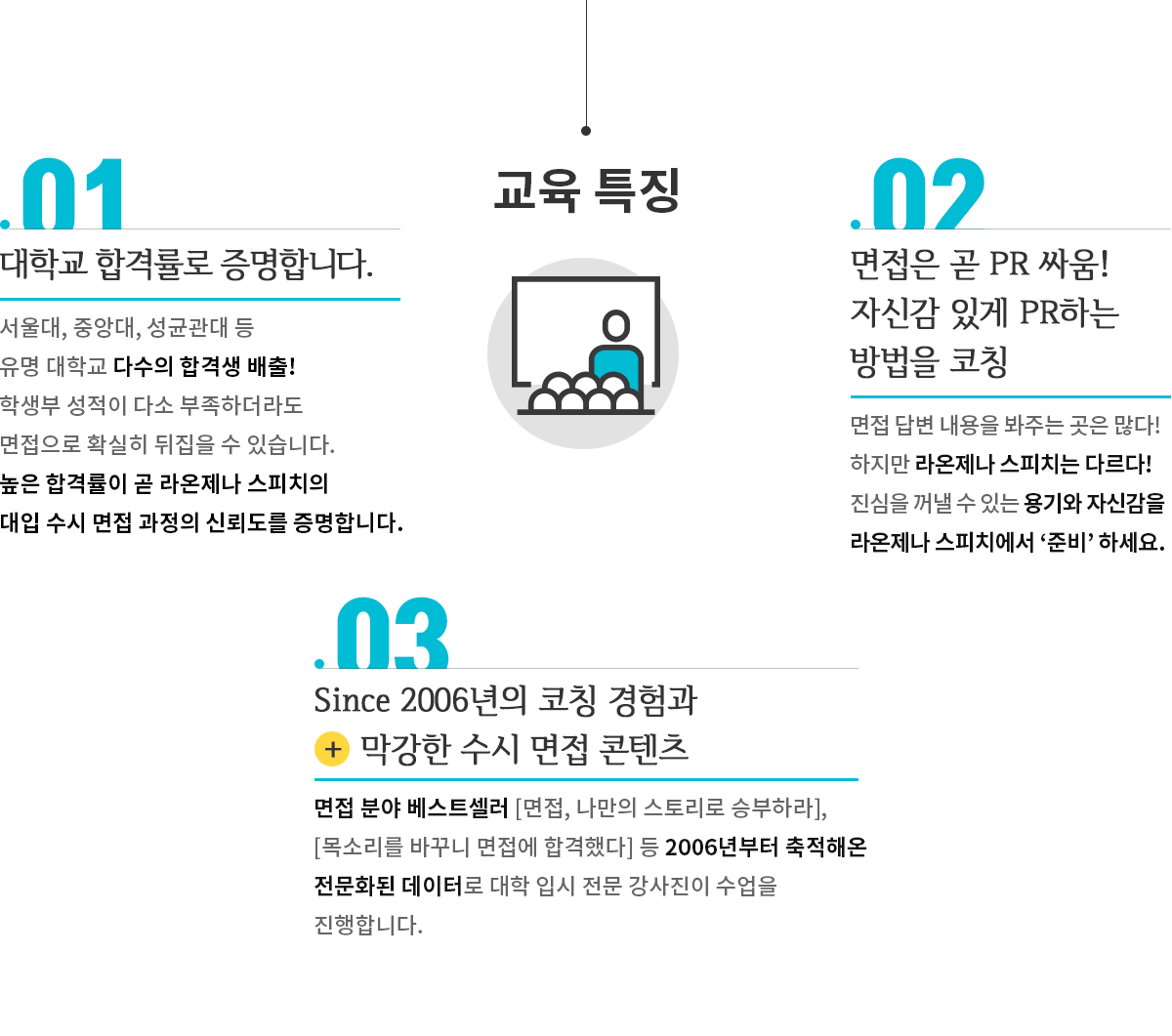 교육 특징